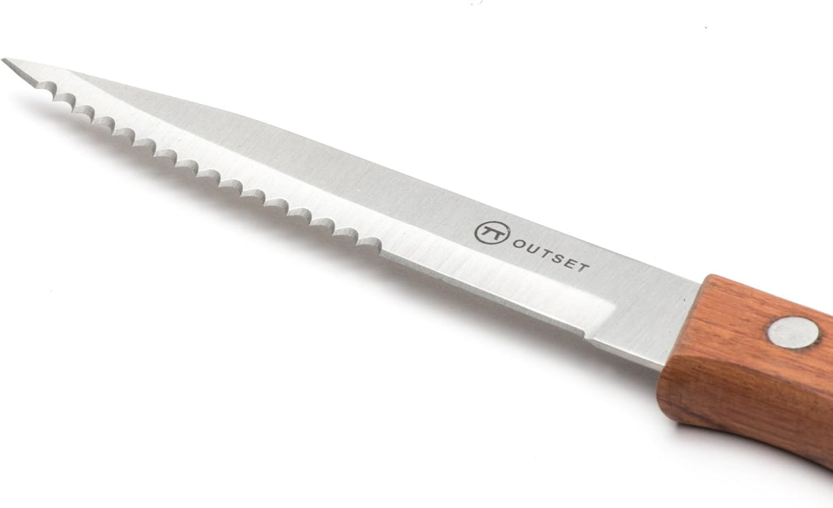 Outset Rosewood Steak Knife Set of 6