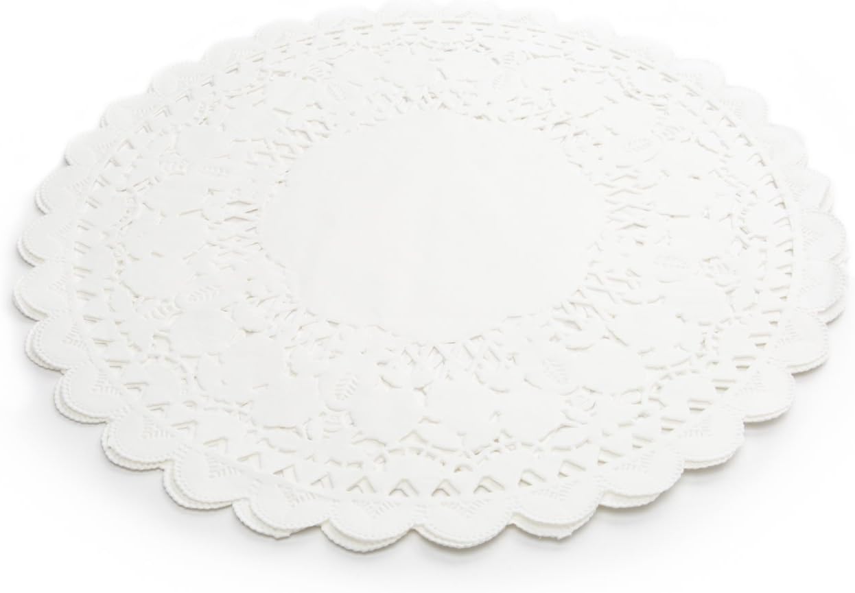 Fox Run Round Doilies 12" Dia. 12/Pk