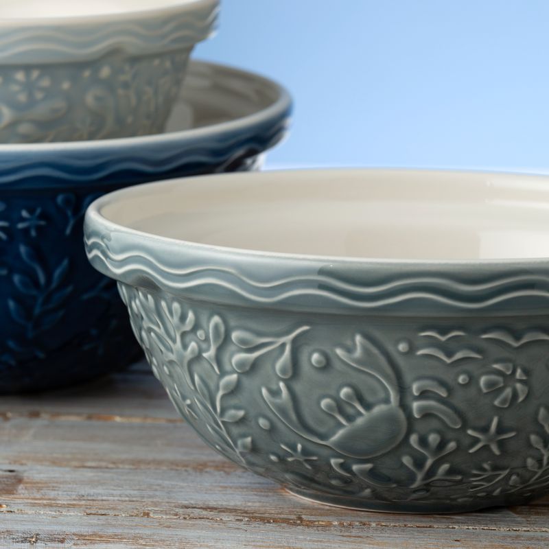 Mason Cash Nautical Mixing Bowl 11-Inch Grey