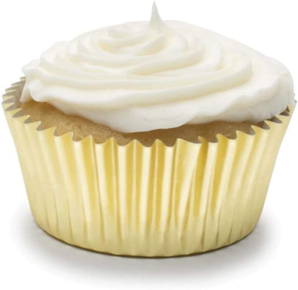 Fox Run Gold Foil Bake Cups - 32 Pack