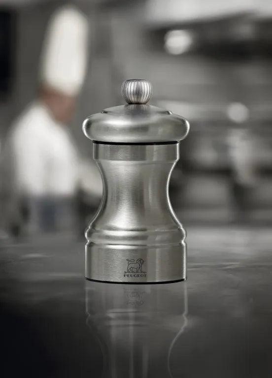 Peugeot Bistro Specials Manual Pepper Mill – Chef Stainless Steel – 10 cm