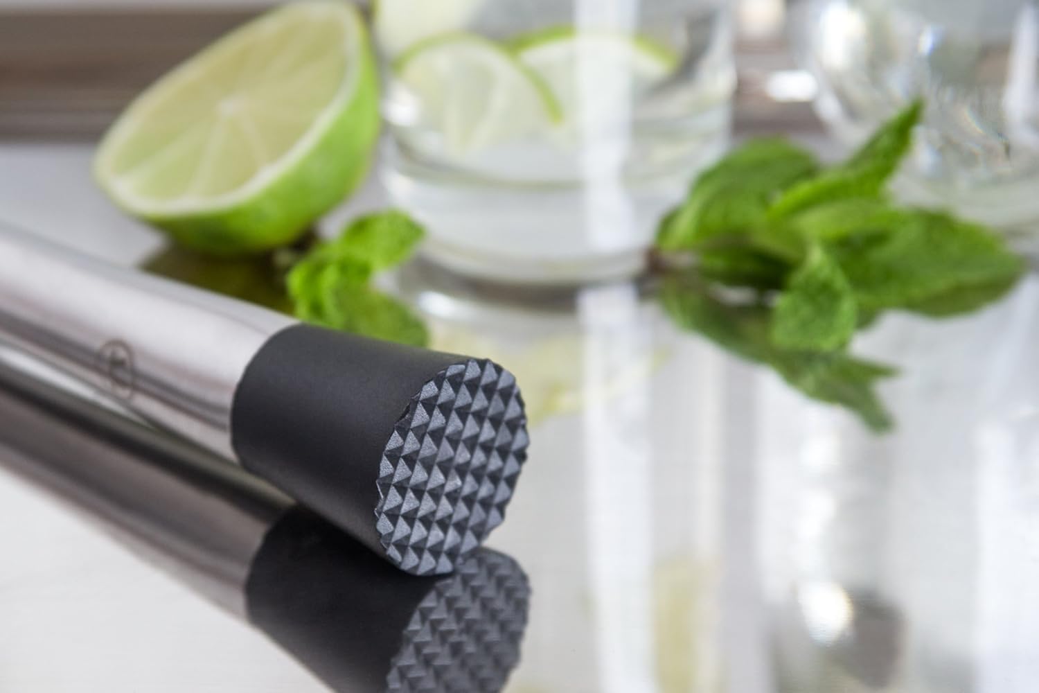 Outset Stainless Steel Cocktail Muddler