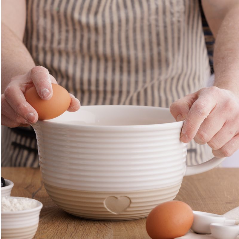 Mason Cash Rustic Batter Bowl 2L Cream