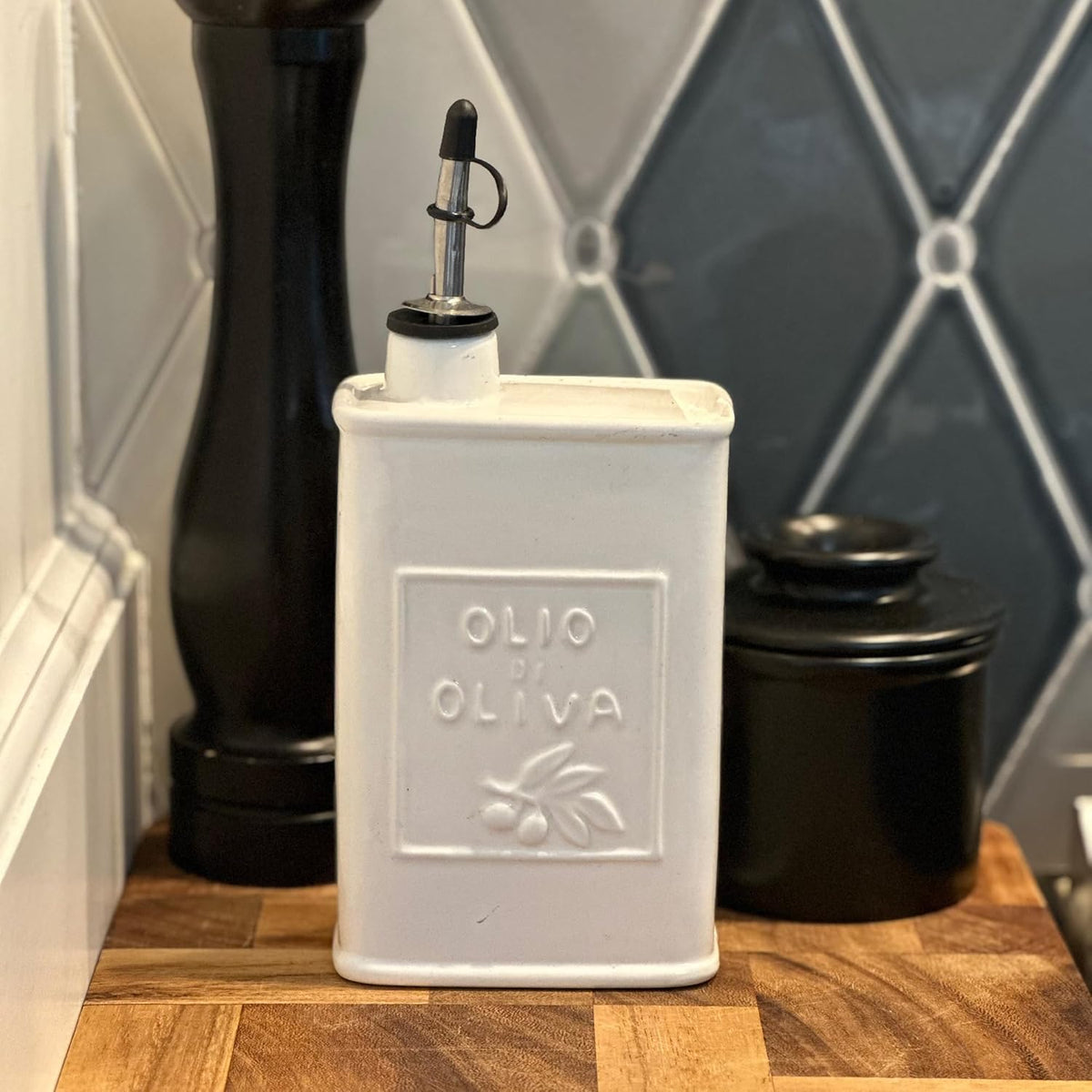 Fox Run Ceramic Olive Oil Can