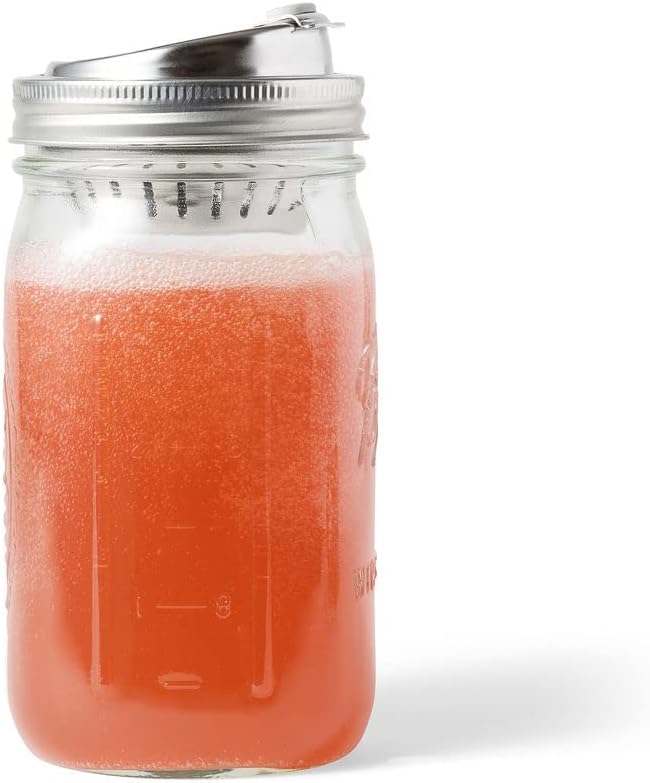Jarware Wide Mouth Stainless Steel Drink Lid