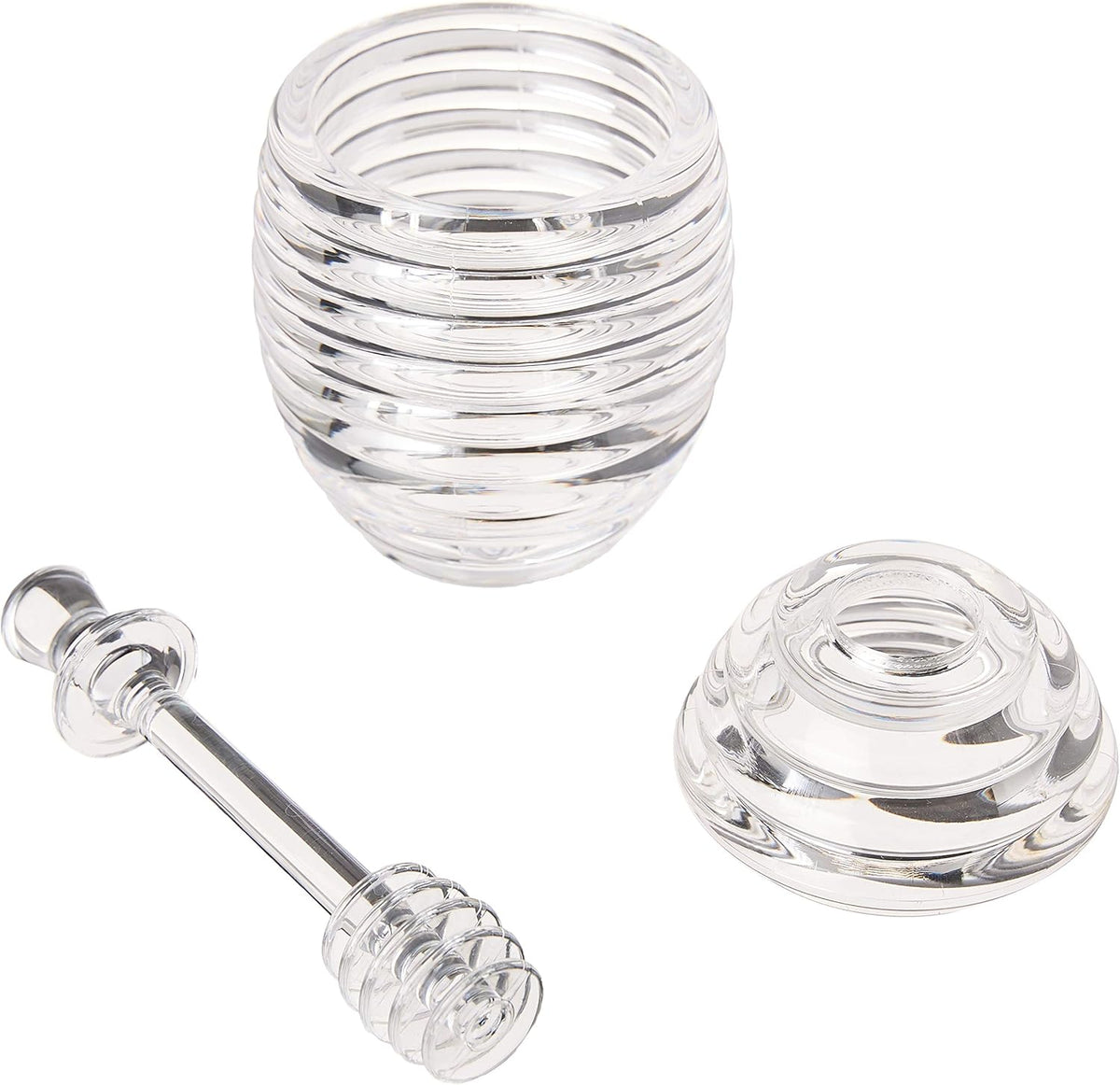 Fox Run Honey Jar & Dipper Set