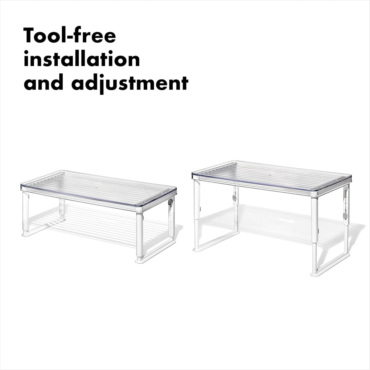 OXO Good Grips Fridge Shelf Riser Adjustable
