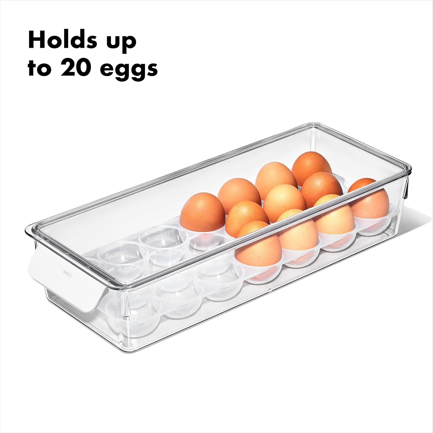 OXO Good Grips Fridge Egg Bin with Lid