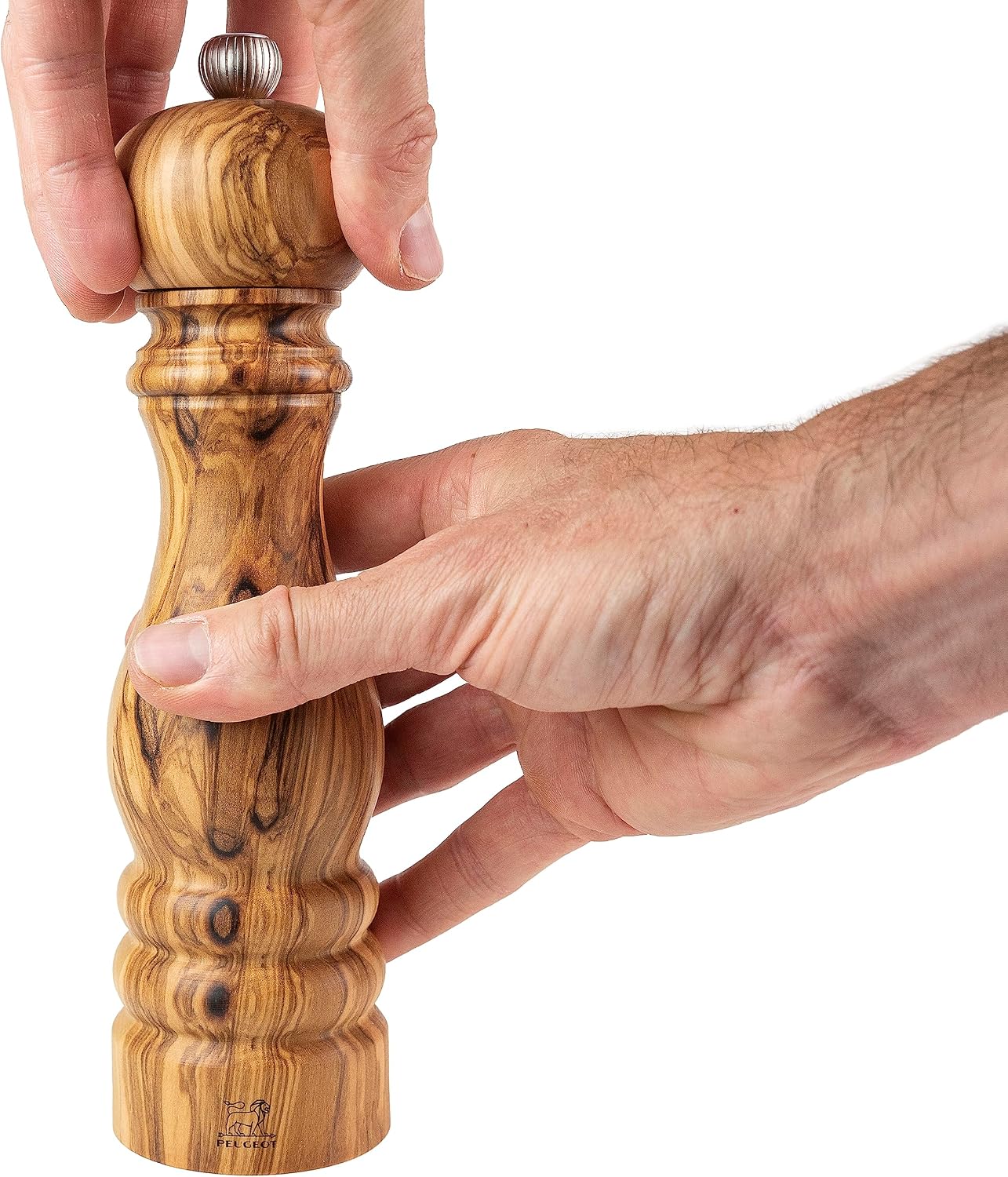 Peugeot Paris Olive Wood Salt Mill – 22 cm