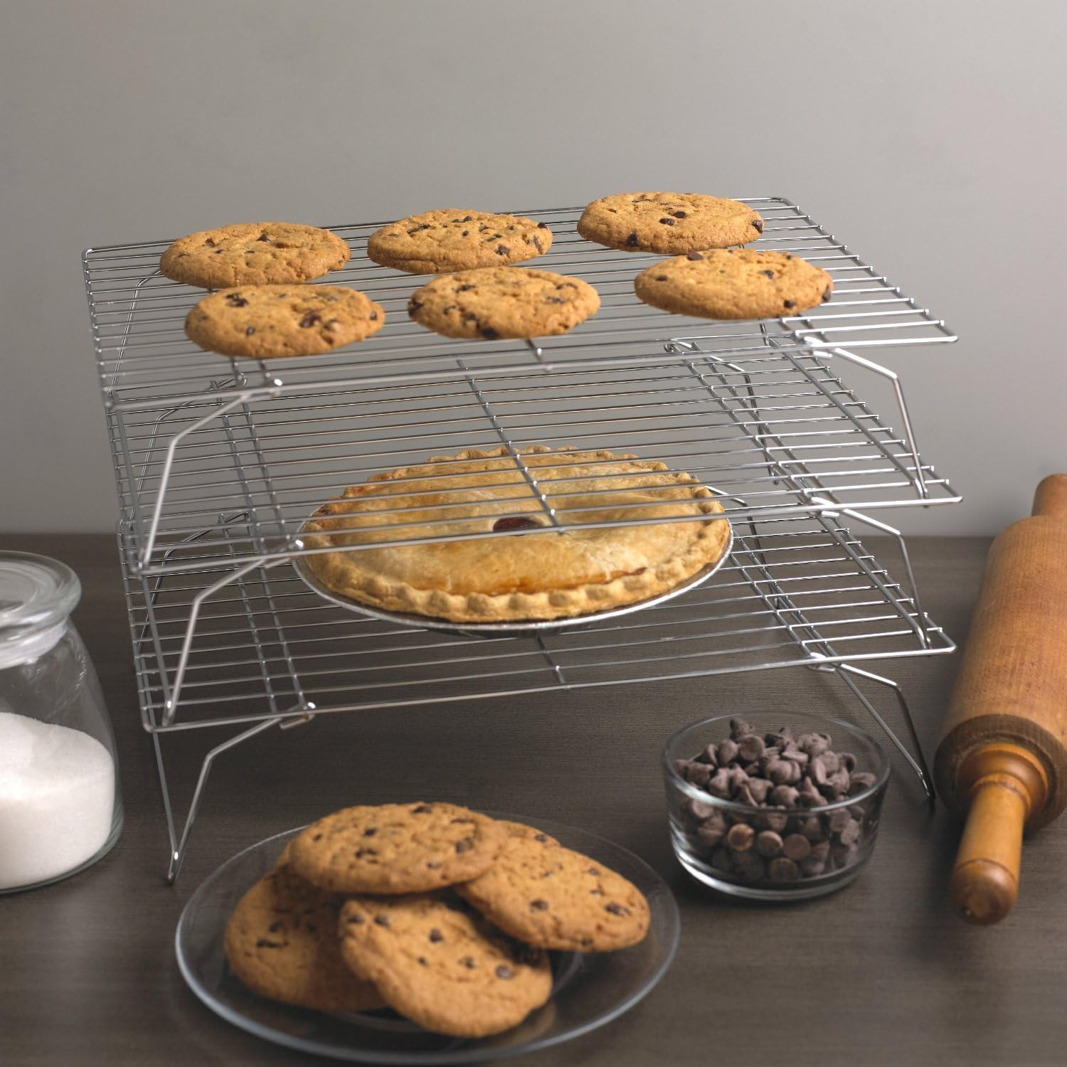 Fox Run Stackable Cooling Rack Set of 3
