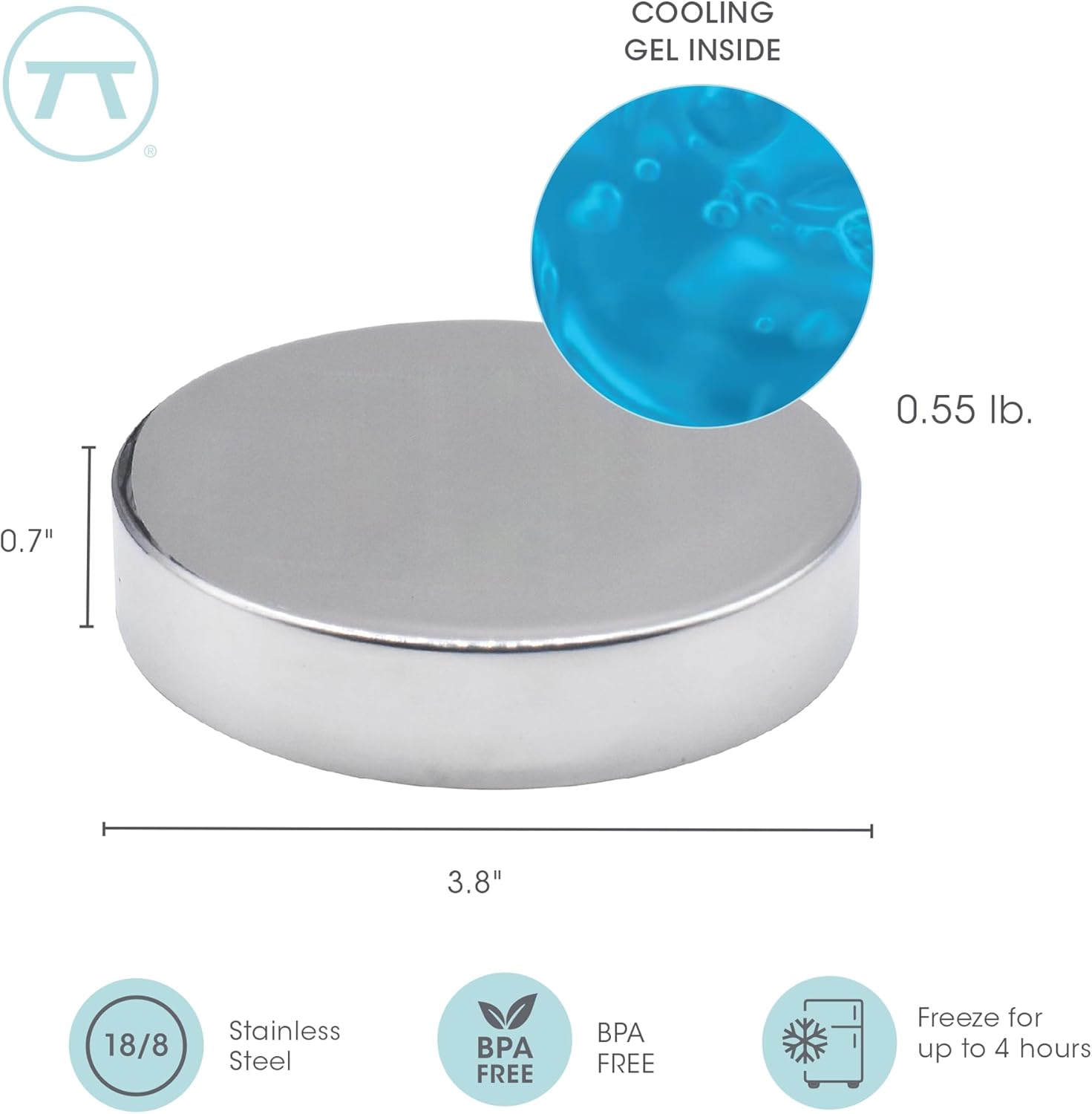Outset Round Ice Chillers Set of 2