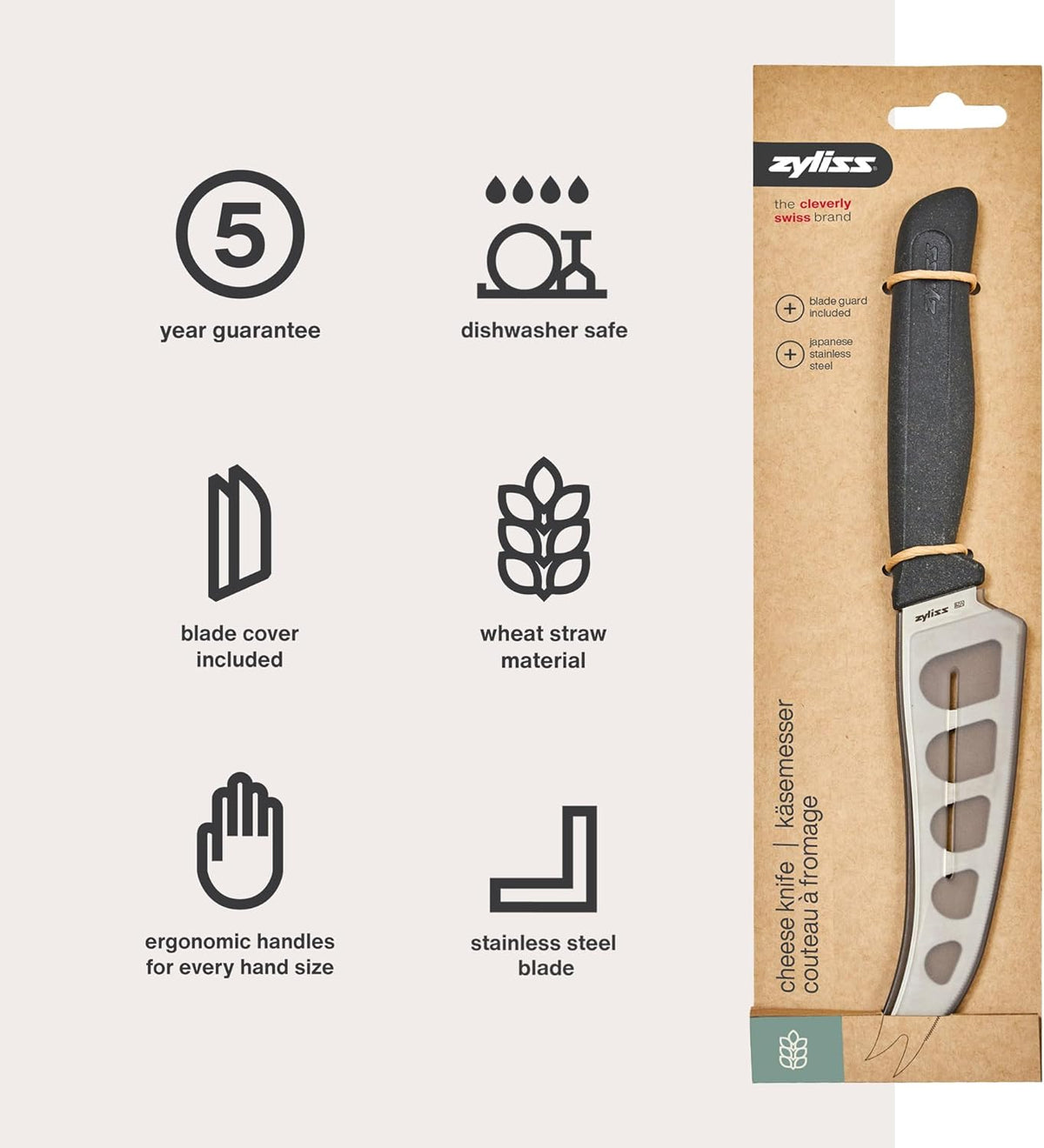 Zyliss Cheese Knife – 5" / 12.7 cm