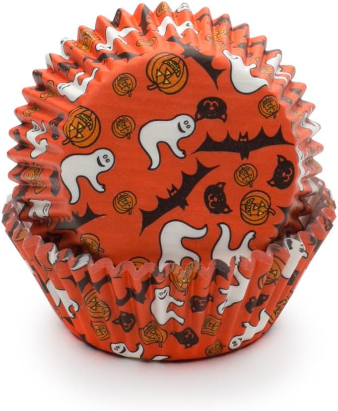 Fox Run Halloween Bake Cups - 50 Pack