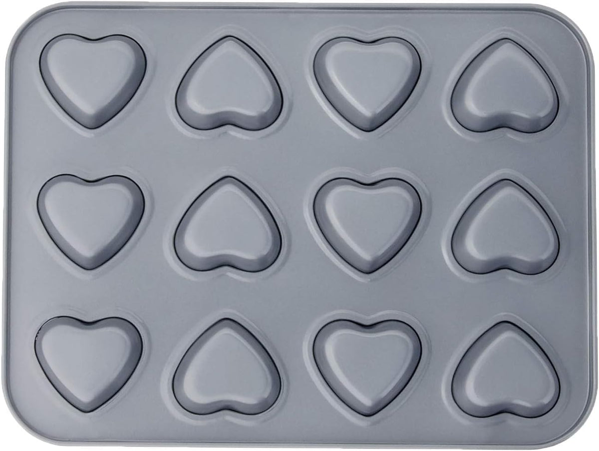 Fox Run Heart Mini Muffin Pan