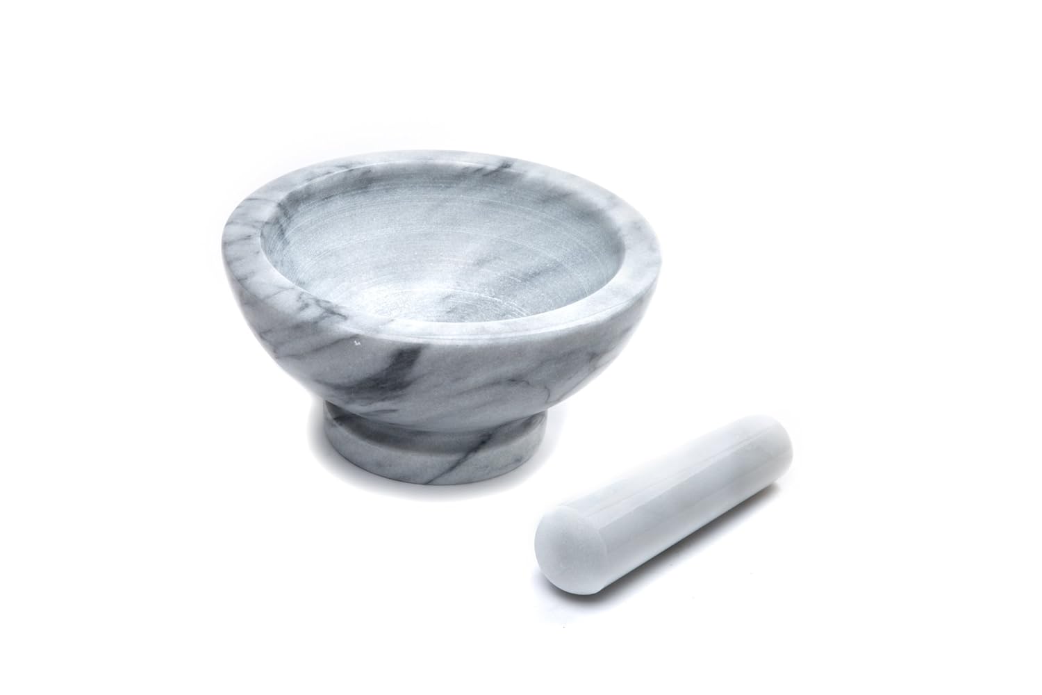 Fox Run Oversized White Marble Mortar & Pestle