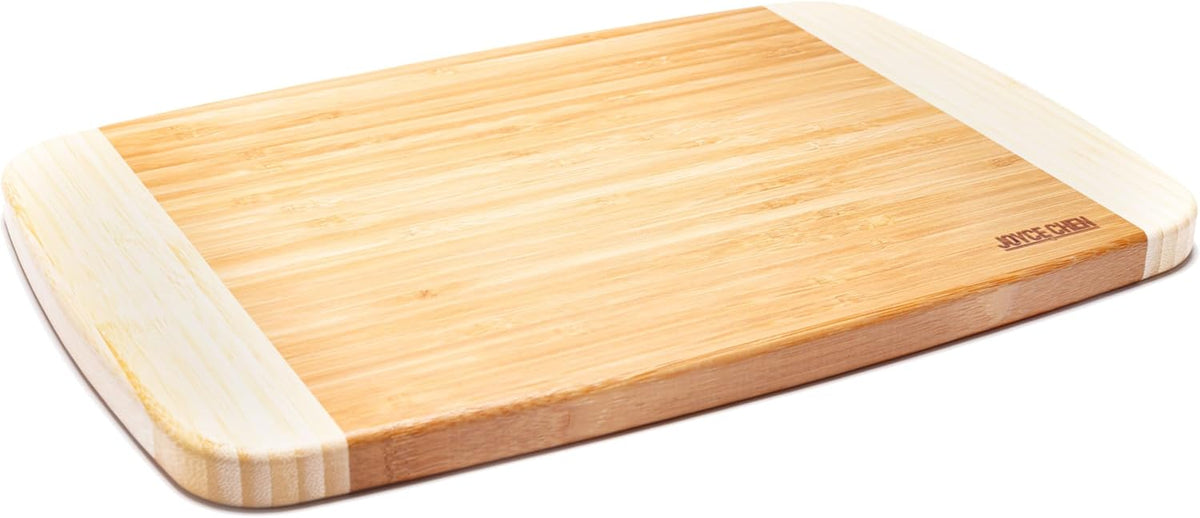 Joyce Chen Large Burnished Bamboo Cutting Board – 10 x 15"