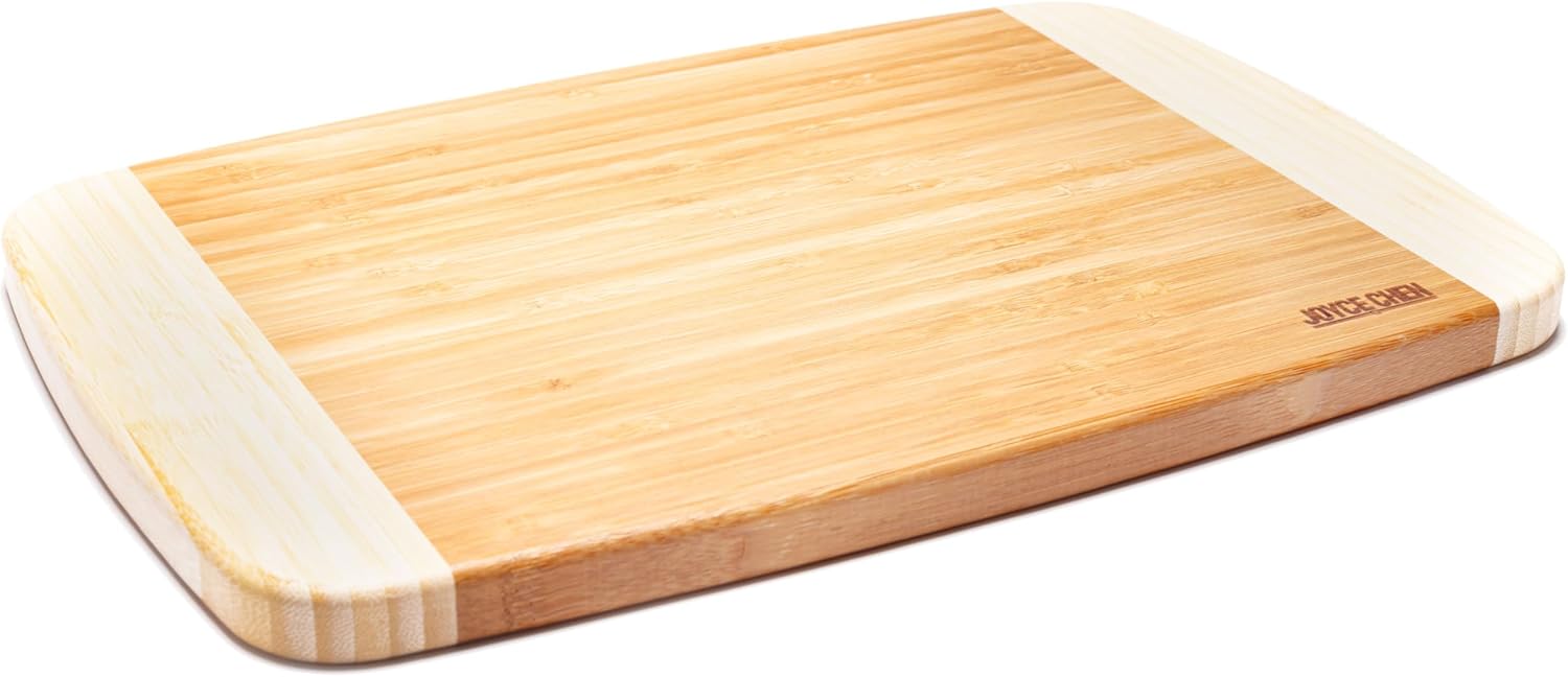 Joyce Chen Large Burnished Bamboo Cutting Board – 10 x 15"