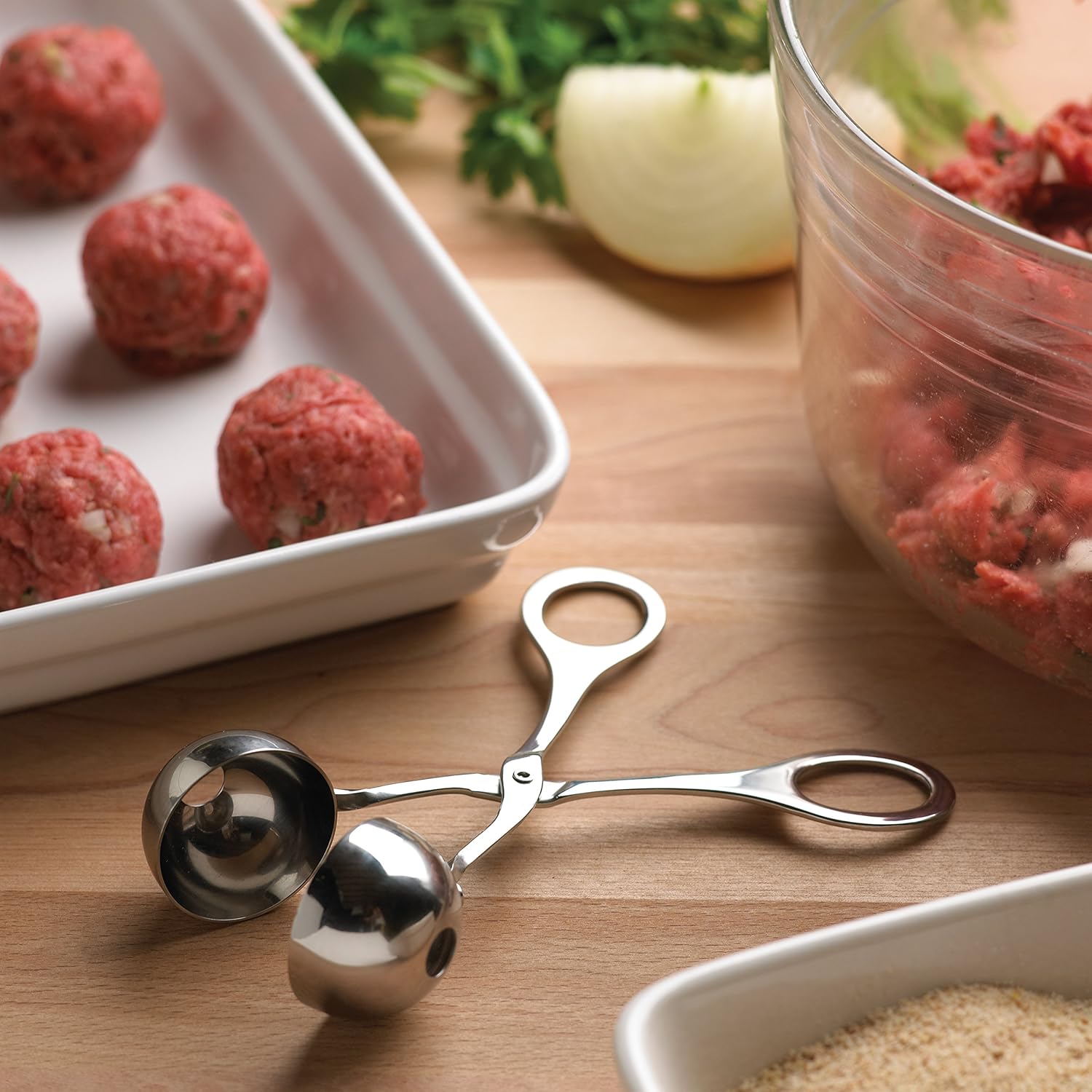 Fox Run Stainless Steel Meat Baller 1.5"