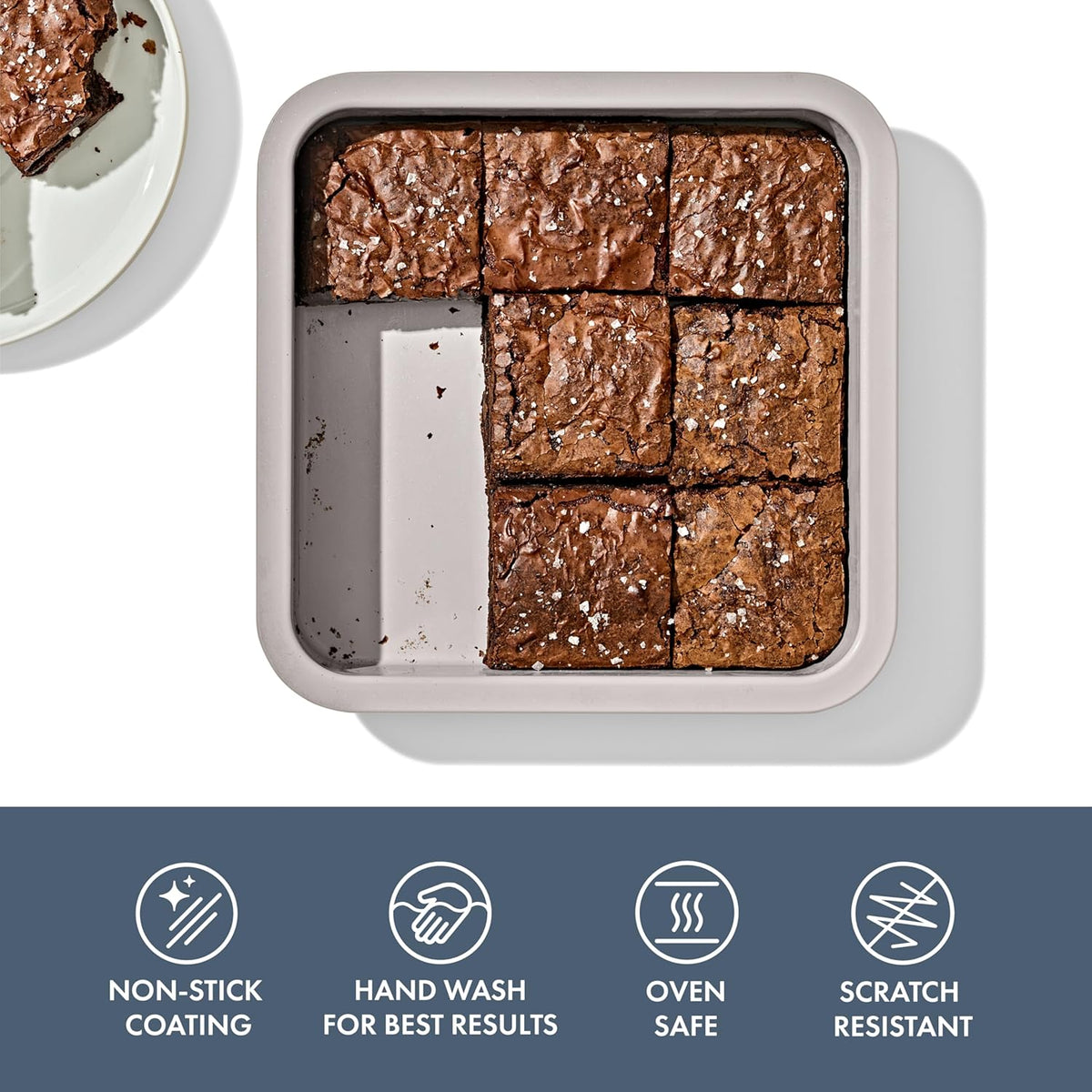 OXO Pro Ceramic Coated Square Cake Pan – 9"