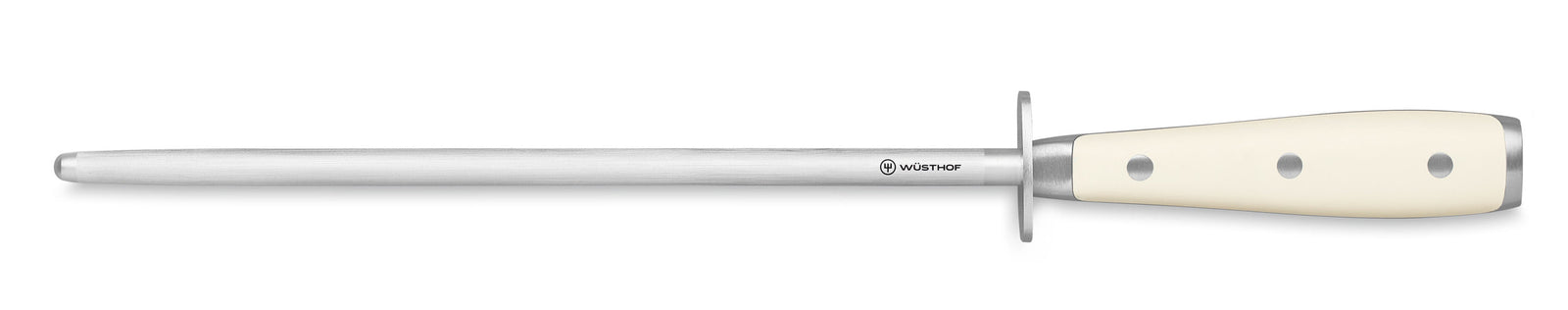 Wüsthof Classic Ikon Crème Honing Steel – 10" Wusthof by Kitchen Niche