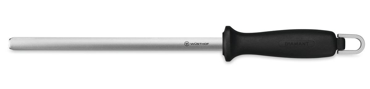 Wüsthof Fine Diamond Sharpening Rod – 9&quot; Wusthof by Kitchen Niche
