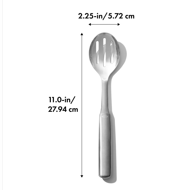 OXO Steel Slotted Serving Spoon