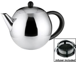 Cuisinox Stainless Steel Single Cup Teapot – 12oz