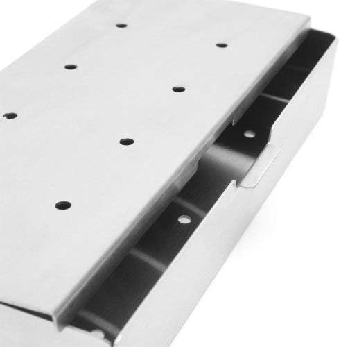 Outset Stainless Steel Wood-Chip Smoking Box