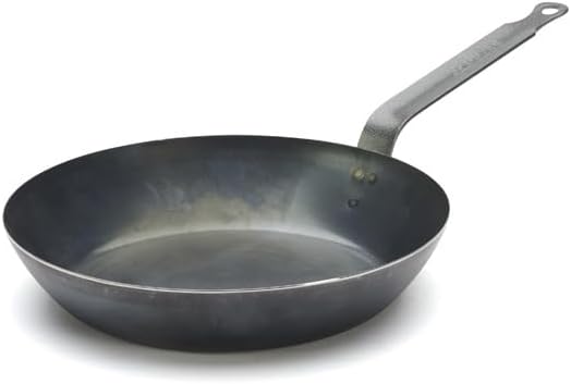 De Buyer Lyonnaise Blue Steel Fry Pan – 24 cm