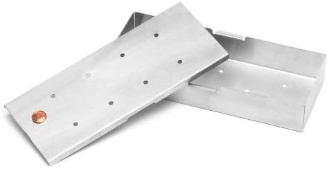 Outset Stainless Steel Wood-Chip Smoking Box