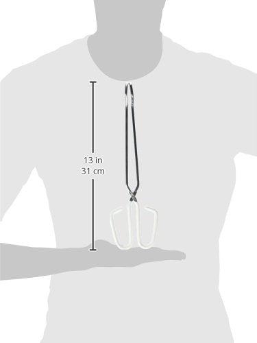 Fox Run 12" Steel Tongs With PVC Handle