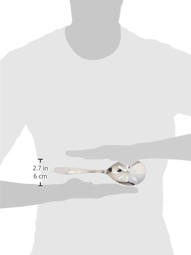 Fox Run Large Stainless Steel Slotted Serving Spoon