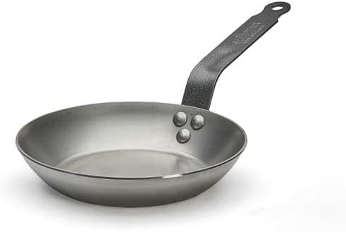 De Buyer Carbone Plus Lyonnaise Steel Fry Pan – 20 cm / 7.8 Inch