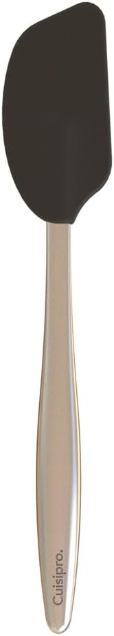 Cuisipro Piccolo Spatula – 8" / 20 cm – Silicone Black Cuisipro by Kitchen Niche