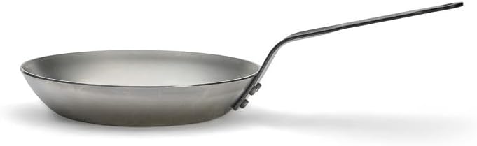 De Buyer Carbone Plus Lyonnaise Steel Fry Pan – 20 cm / 7.8 Inch