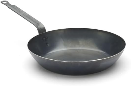 De Buyer Lyonnaise Blue Steel Fry Pan – 24 cm
