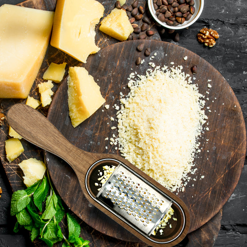 Natural Living Acacia Wood Cheese Grater Set