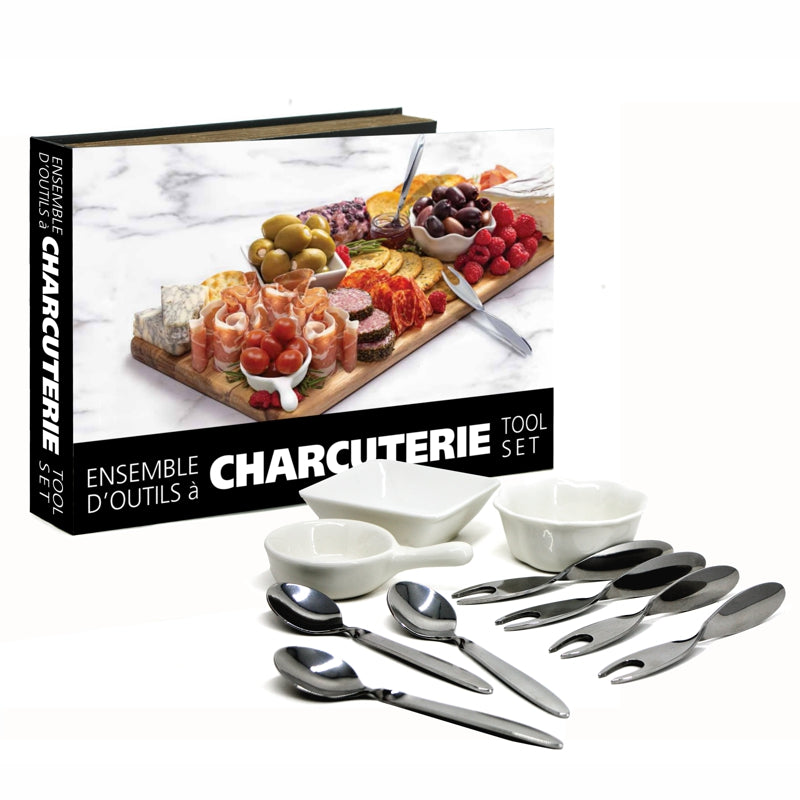 Natural Living 10-Piece Charcuterie Tool Set