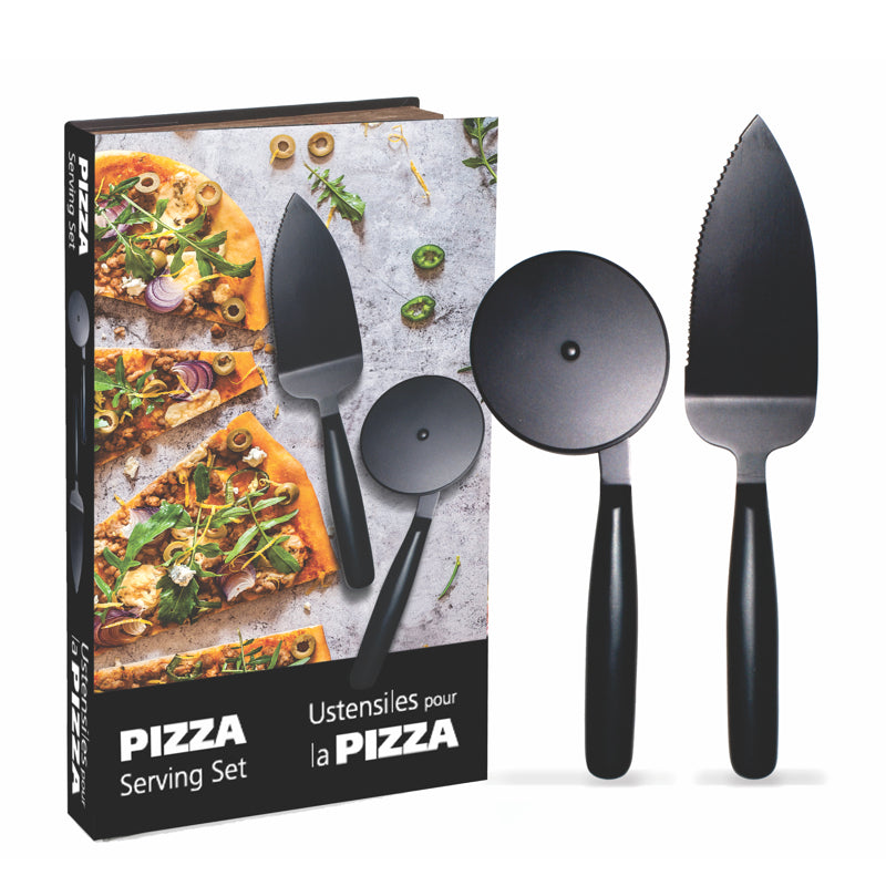 Natural Living Pizza Serving Tool Gift Set