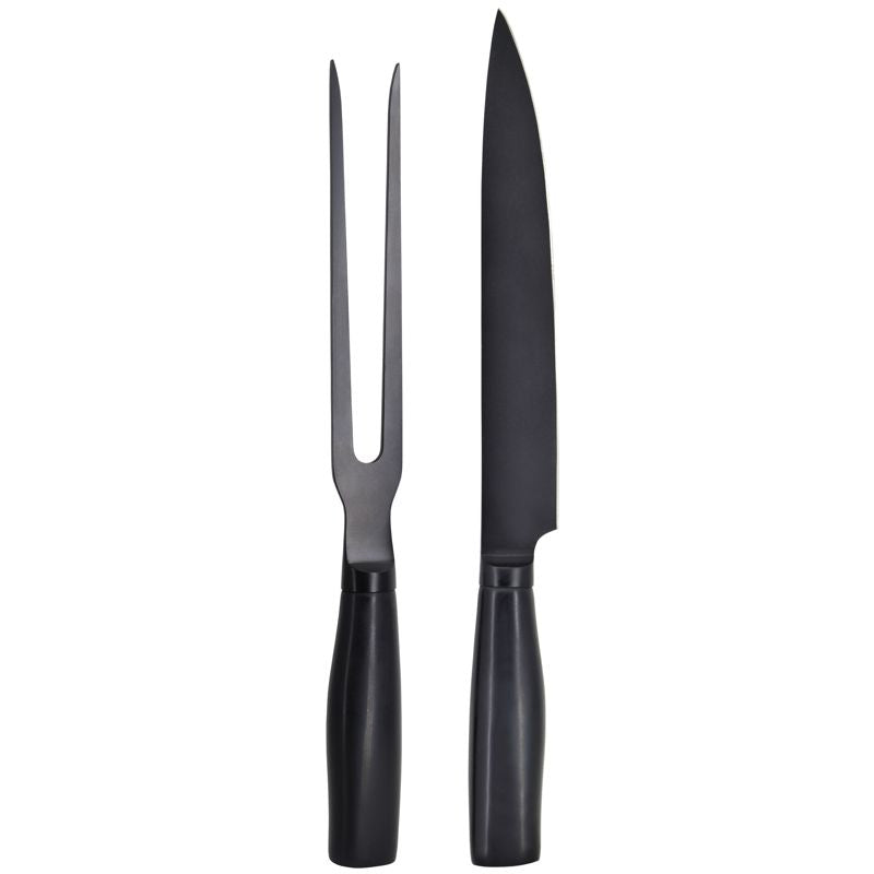 Natural Living Carving Knife and Fork Set