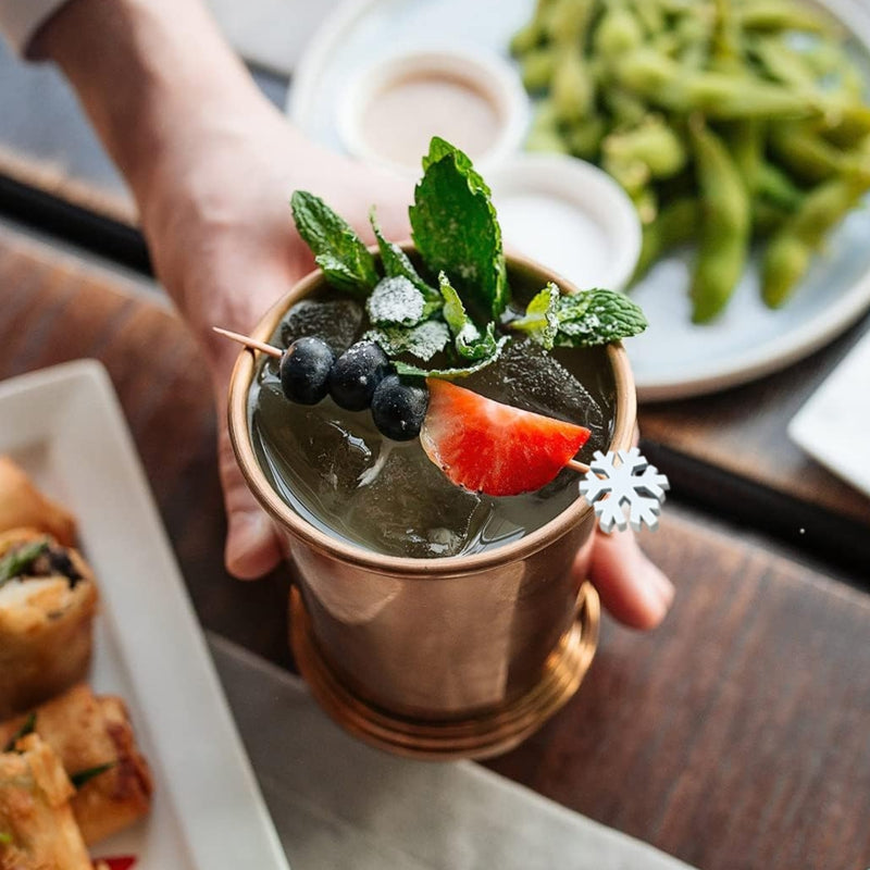 Natural Living Christmas Party Picks – Box of 20