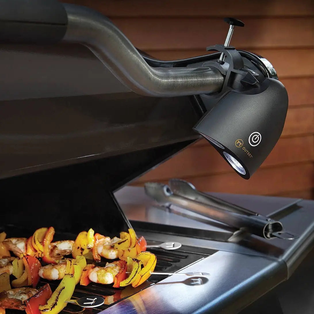 Outset Grill LED Light – 360° Rotation & 4 Light Settings