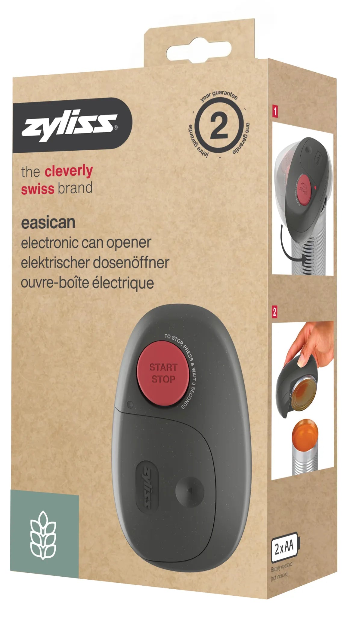 Zyliss EasiCan Electronic Can Opener