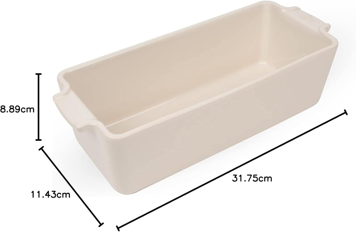 Peugeot Ceramic Loaf Pan – Ecru – 31 cm