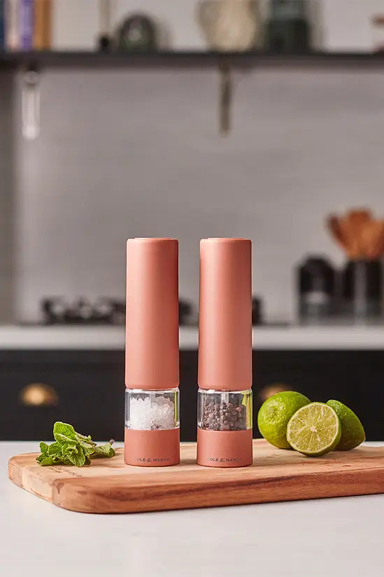 Cole & Mason Brixton Electronic Mill Gift Set – Terracotta