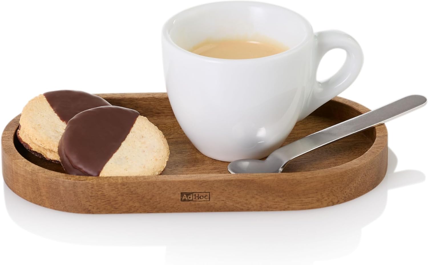 AdHoc Posto Coaster – Acacia Wood – 5.5" / 14 cm