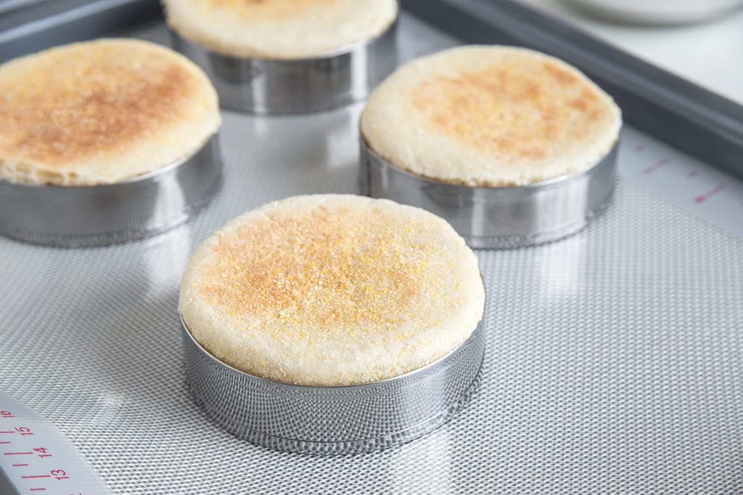 Fox Run Set of 4 English Muffin Rings