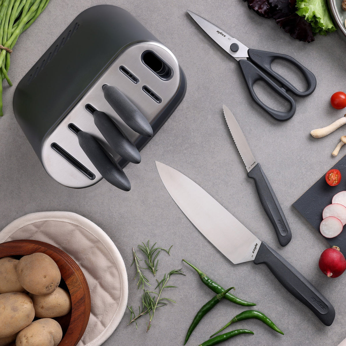Zyliss 8 Piece Knife Block Set