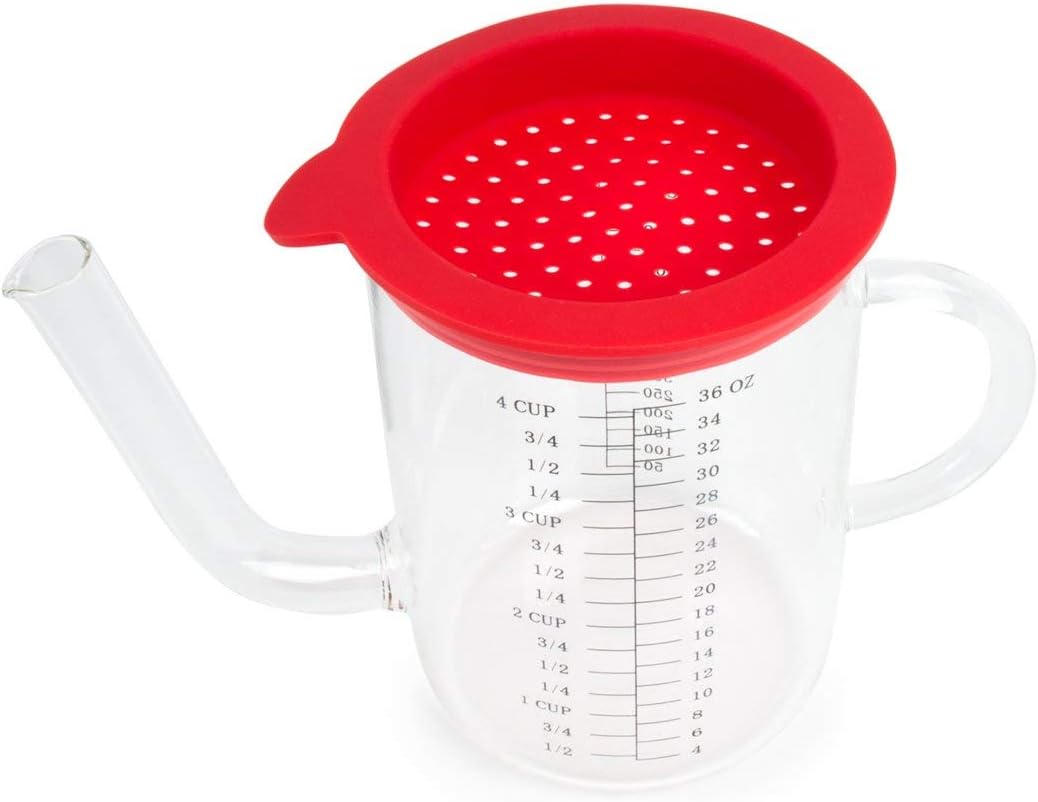 Glass Gravy Separator 4-Cup