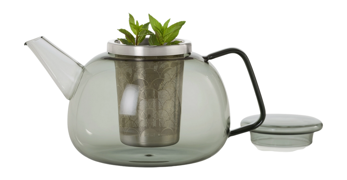 AdHoc New Yuna Teapot - Grey Glass